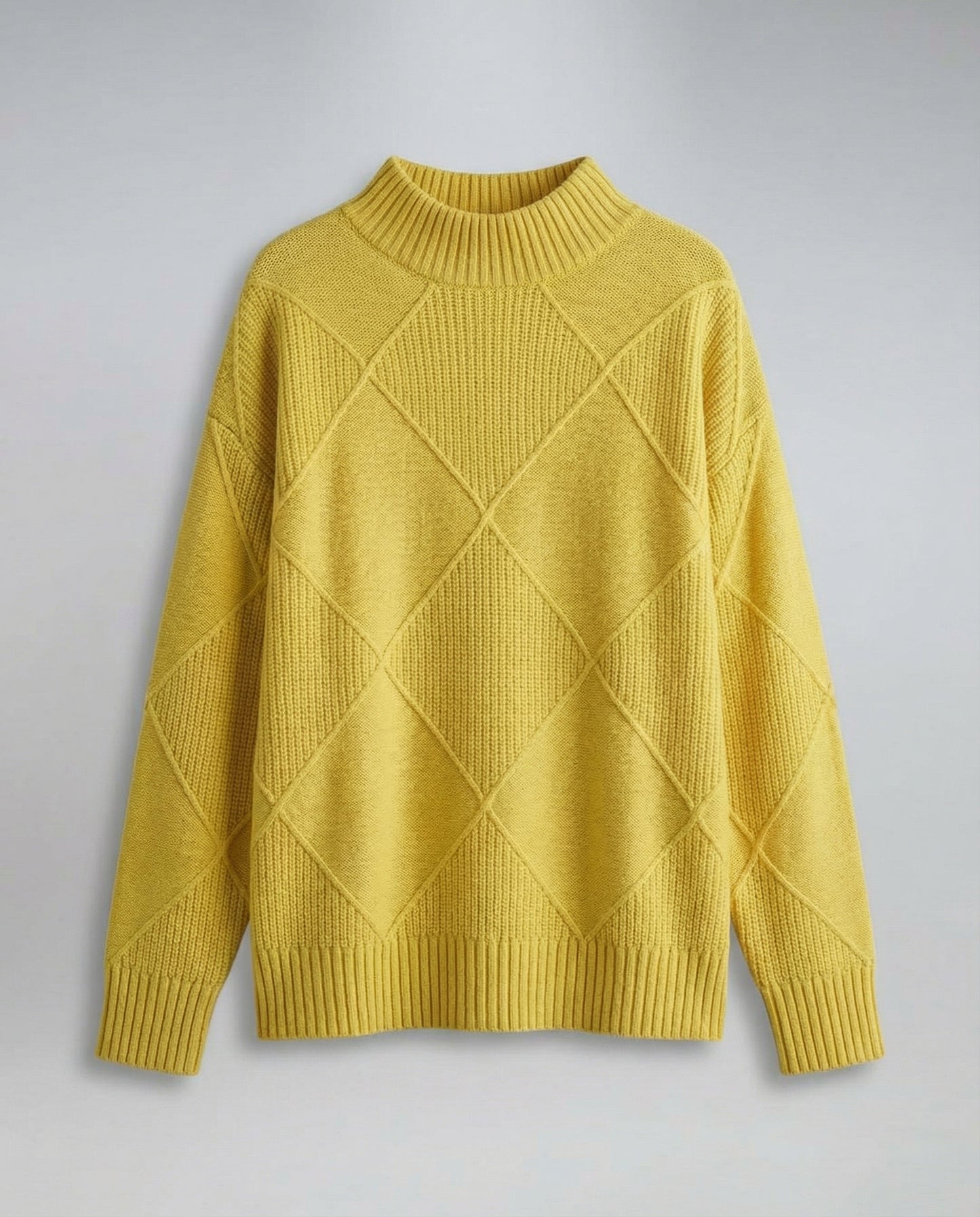 Damen Kaschmir Rollkragenpullover Weich