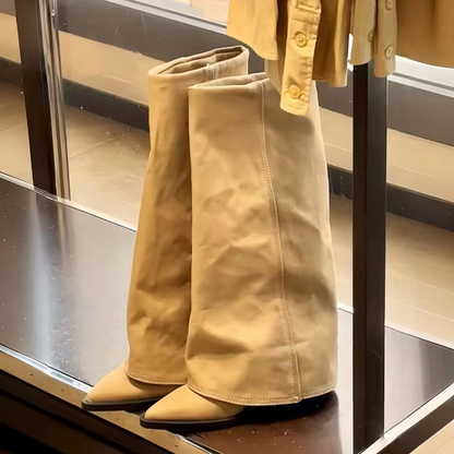 Wynne Damen Stiefeletten Breiter Blockabsatz