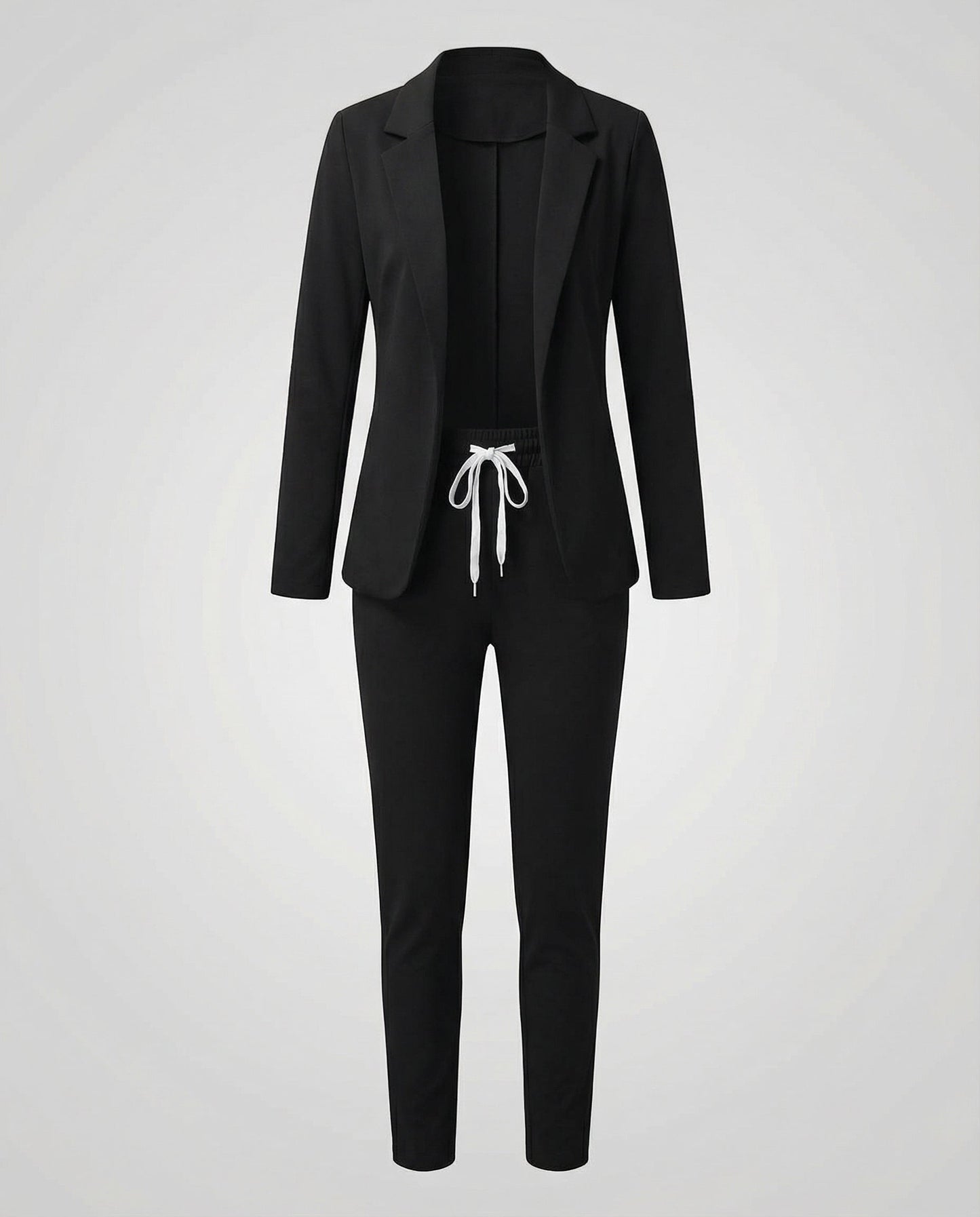 Damen Blazer Hosen Set Elegantes Business