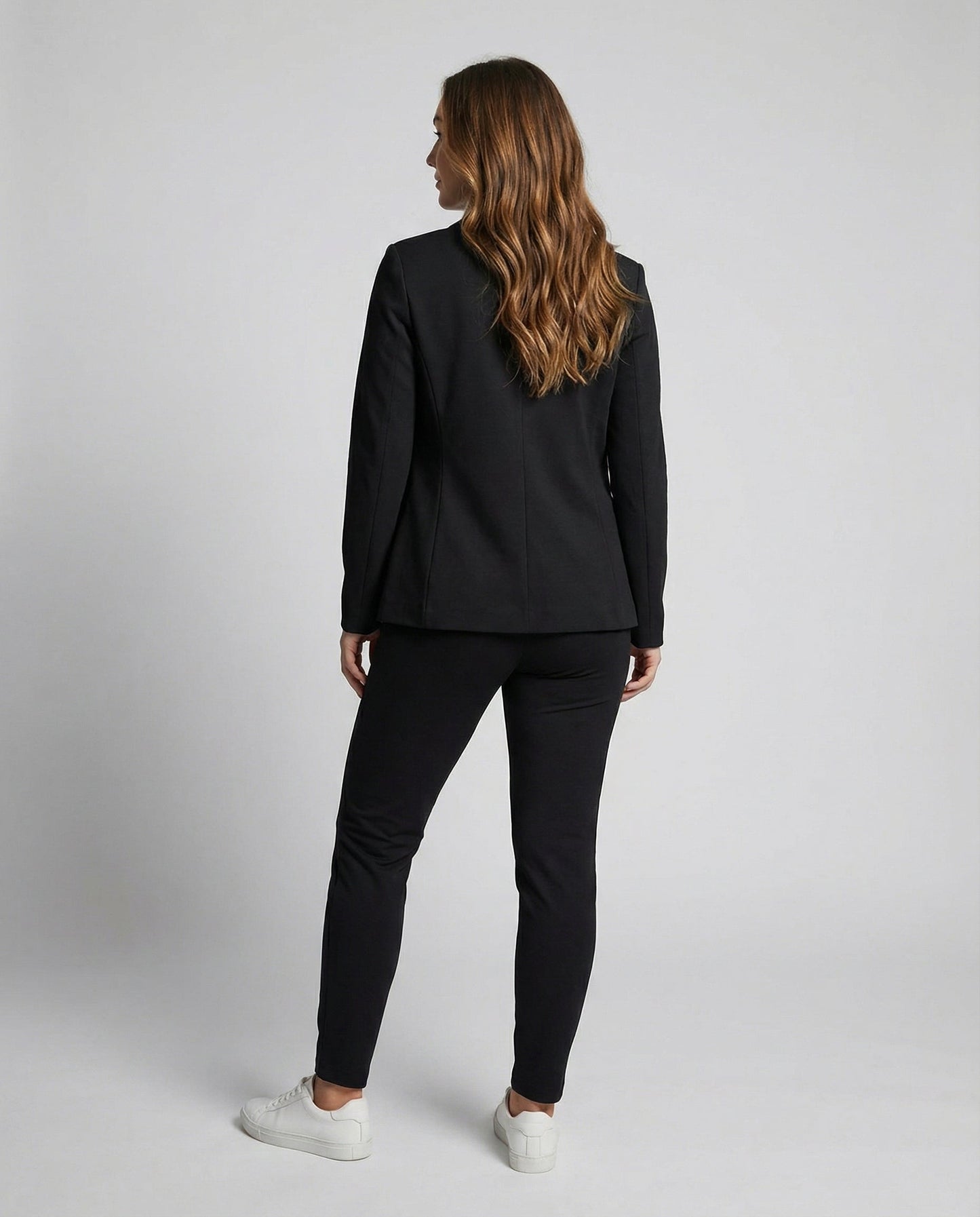 Damen Blazer Hosen Set Elegantes Business