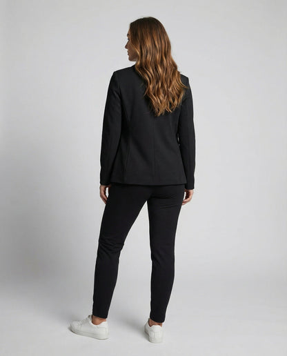 Damen Blazer Hosen Set Elegantes Business