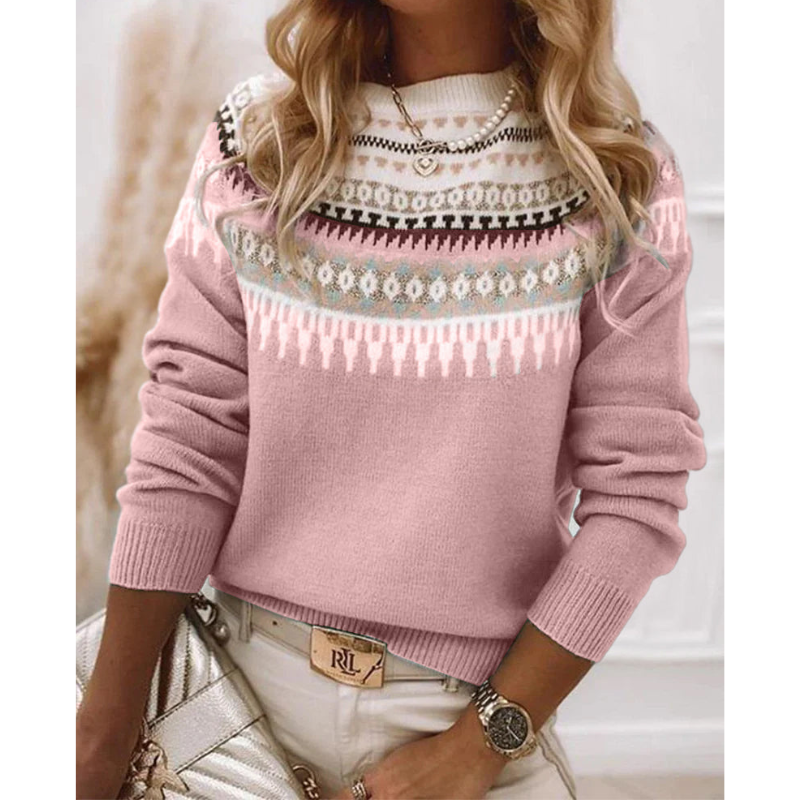 Norweger Strickpullover Winter