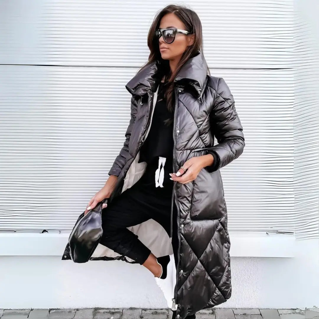 Damen Warmer Langer Parka - Norvielle