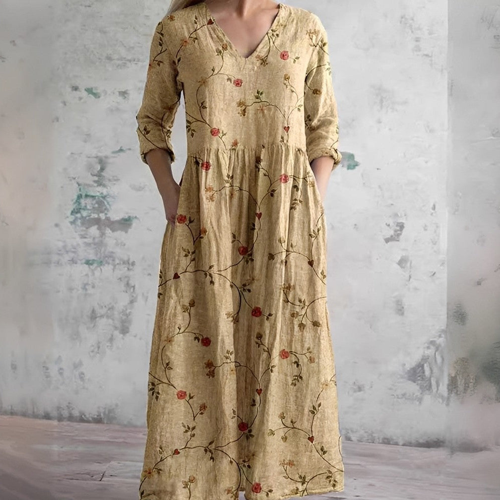 Tiffany Damen Kleid Blumenprint - Norvielle