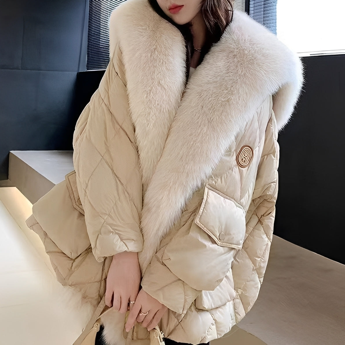 Lauren Damen Oversize-Daunenjacke - Norvielle