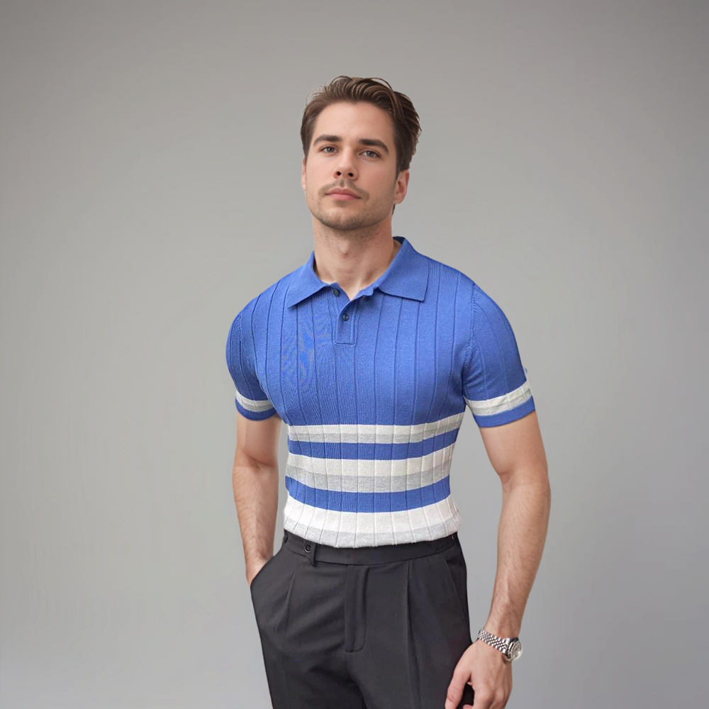 Donato Herren Polo Klassisch