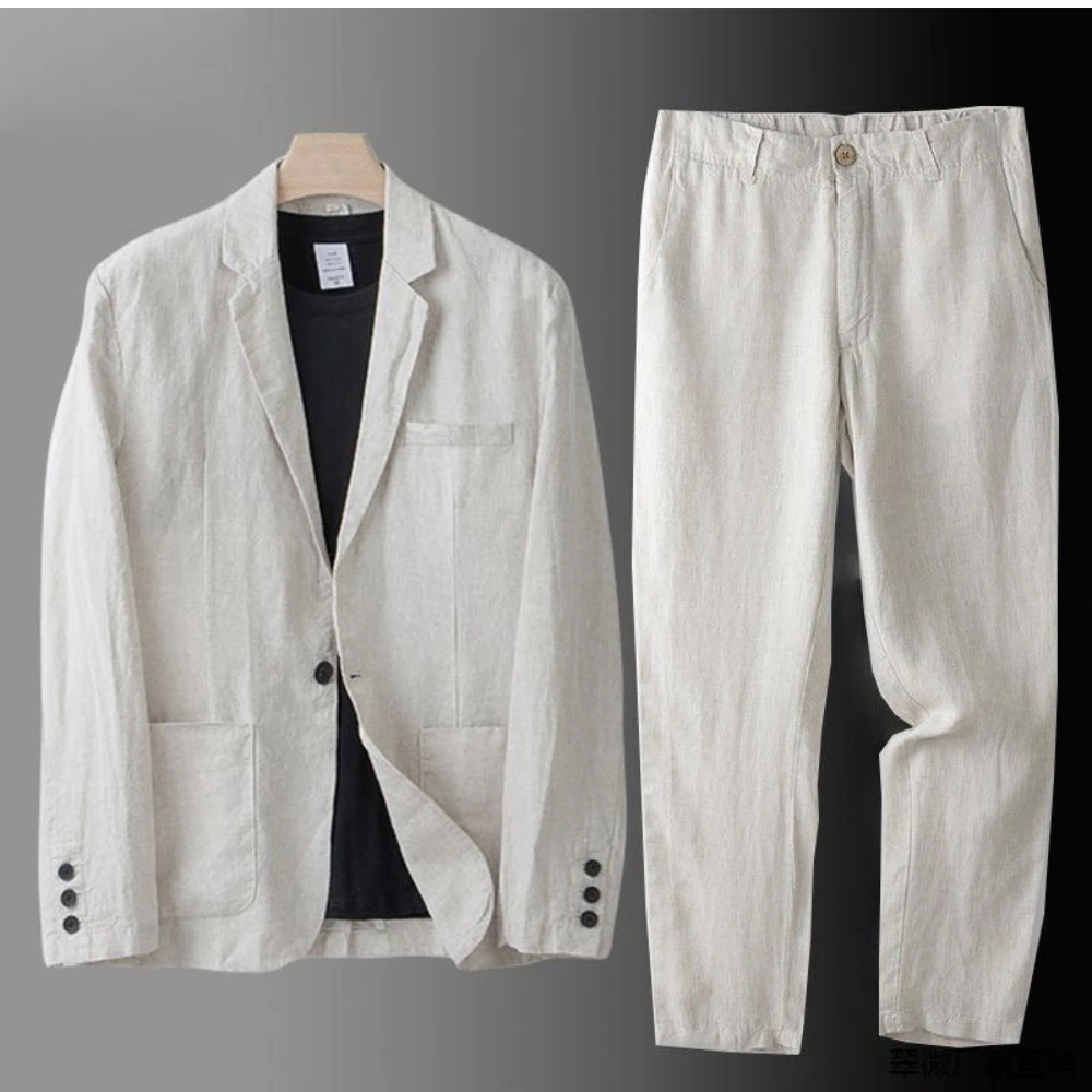 Elegantes Leinen-Tischset
