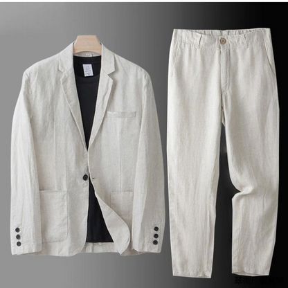 Elegantes Leinen-Tischset