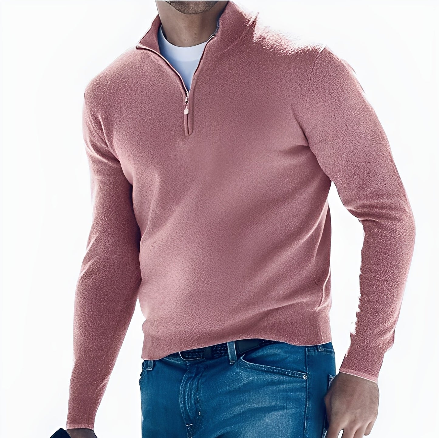 Ralph Herren Pullover Mit Reißverschluss