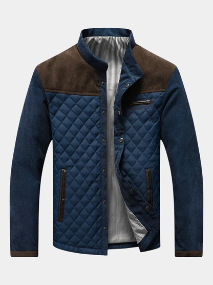 Rossi Herrenjacke Roma Designer Leder Schwarz - Norvielle