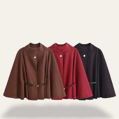 Norvielle Damen Wollcape Mantel