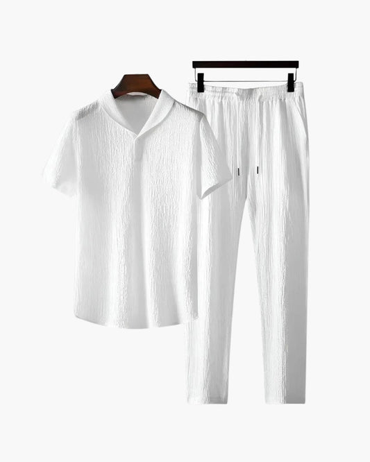 Herren Sommer-Set Kurzarmshirt und Hose - Norvielle