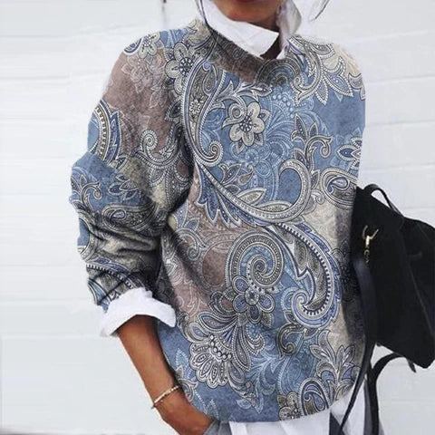 Damen Pullover Bedruckt Jessie - Norvielle