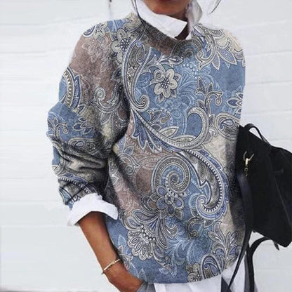Damen Pullover Bedruckt Jessie - Norvielle