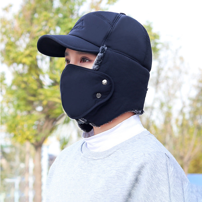 Winddichte Wintersportmütze mit Ohrenschützer Warm
