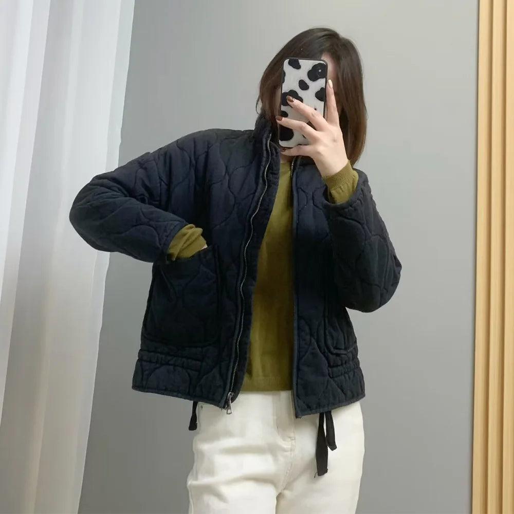 Norvielle Damen Winterjacke Elegant für Kalte Tage