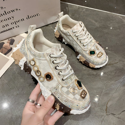 Damen Glitzerschuhe Bethan Stilvoll Glitzer