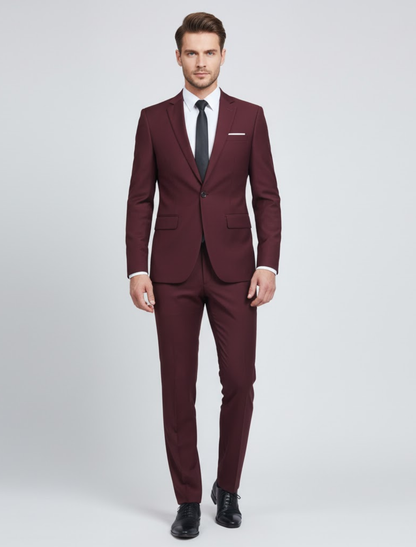 Herren Zweiteiliger Frühlingsanzug Set