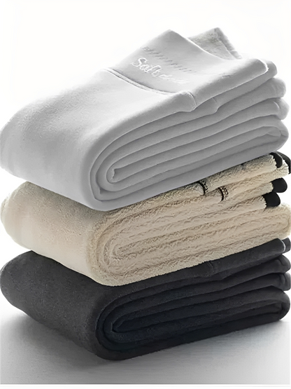 Kuschelige Damen Winterhose Plüsch