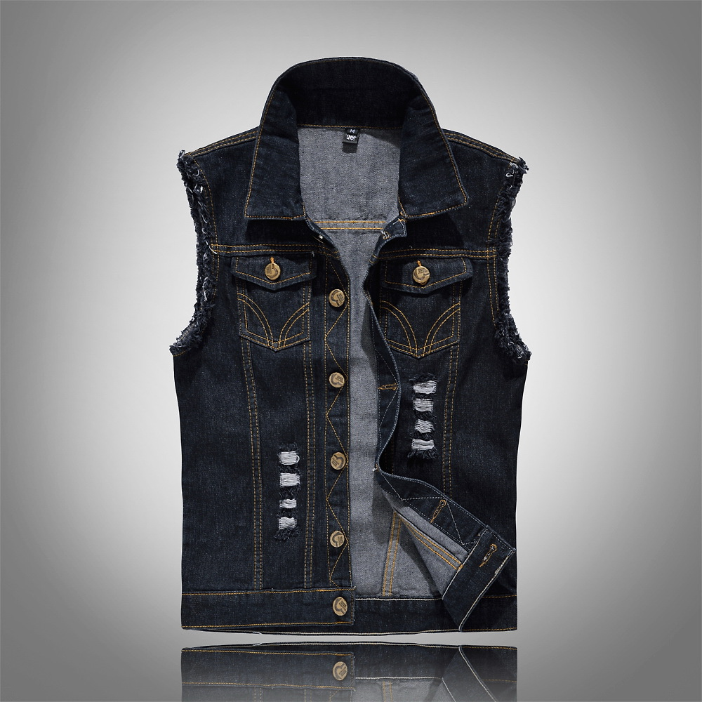 Herren Denim-Westen Stylisch