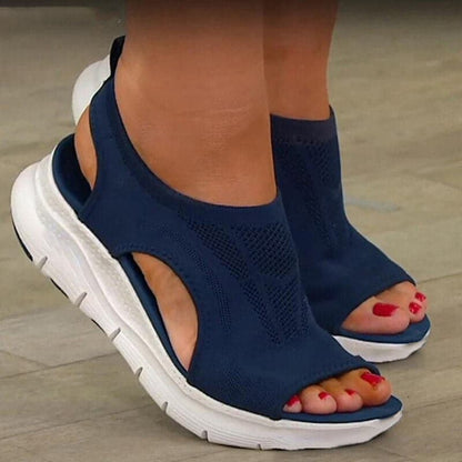 Damen Sandalen Offene Zehenpartie Bequem - Norvielle