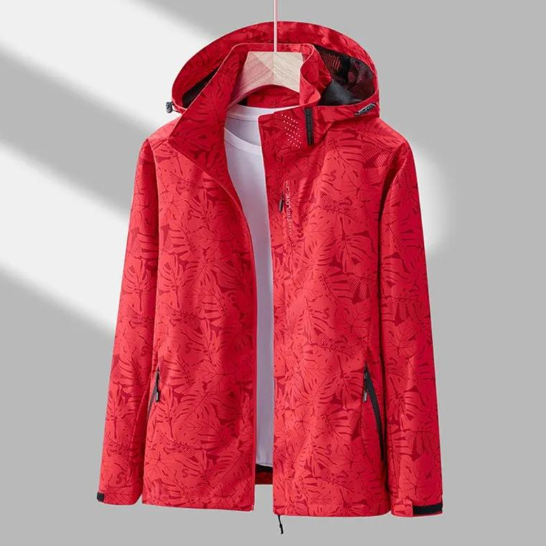 Norvielle Damen Outdoorjacke Winddicht Wasserabweisend