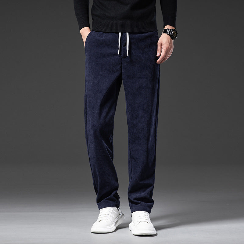 Herren Chino-Hose Cord Beige