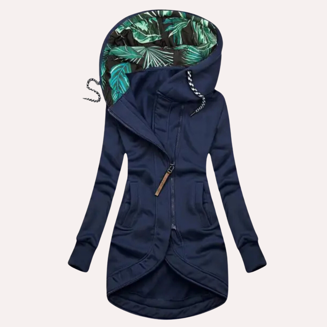 Damen Hoodie Lässig Gemusterter Kapuze - Norvielle