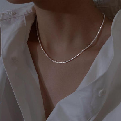 Norvielle Damen Doppelkette Silber