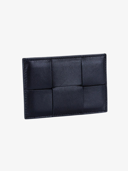 Gewebtes Kartenetui Strukturiert Slim Minimalistisch - Norvielle