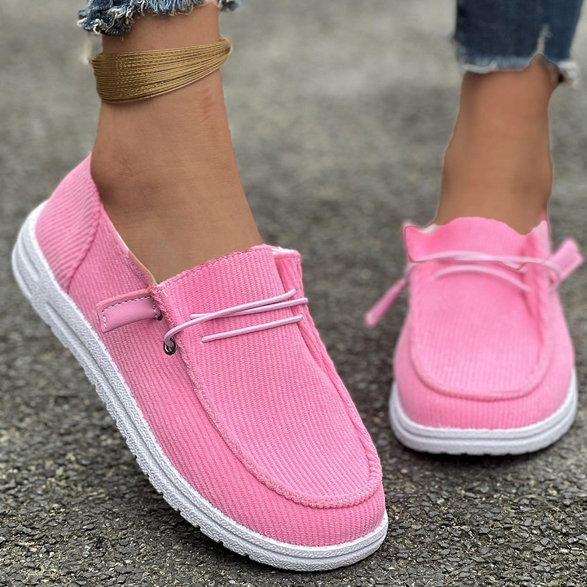 Elegante Damen Slipper Flach