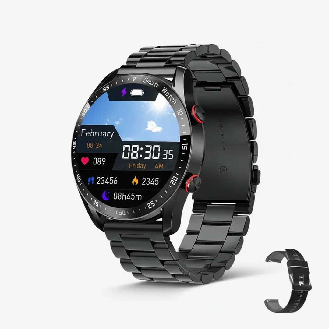 Smartwatch Robustes Design Gesundheitsüberwachung - Norvielle