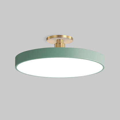Moderne LED-Deckenleuchte Gold Finish