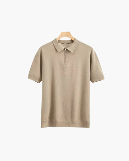 Brooks Herren Poloshirt Kurzarm Halbzipp