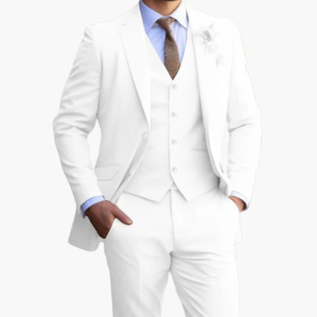 Herren Slimfit Anzug Elegant