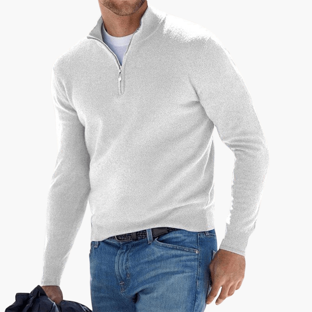 Herren Pullover mit Reißverschluss - Norvielle