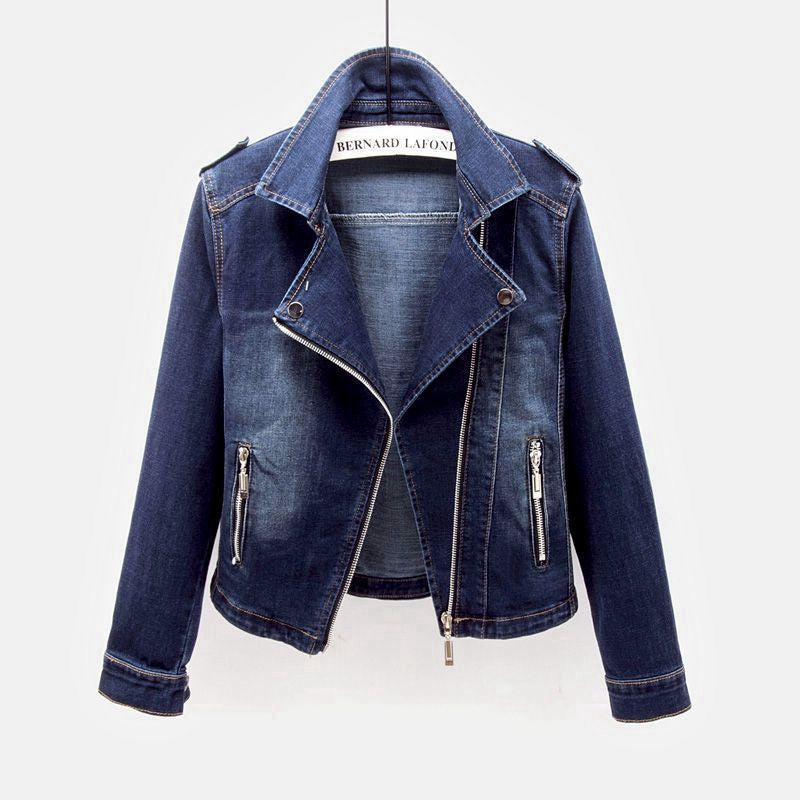 Klassische Jeansjacke mit Reißverschluss Talaine
