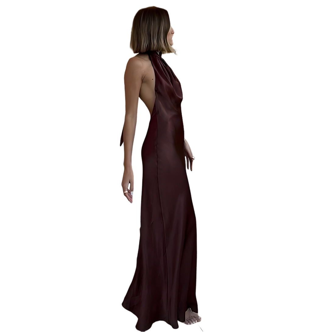 Damen Elegantes Midikleid Nicole - Norvielle