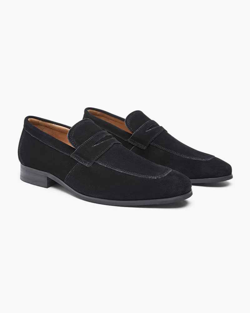 Herren Wildleder Slipper Casual Schuhe Braun - Norvielle