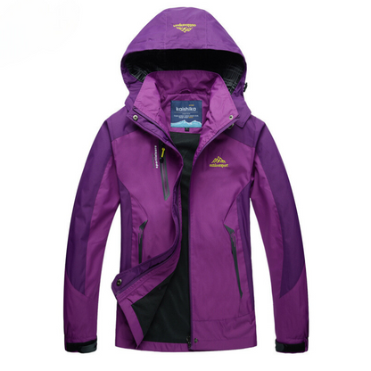Damen Outdoor-Wanderjacke Waterproof Norvielle
