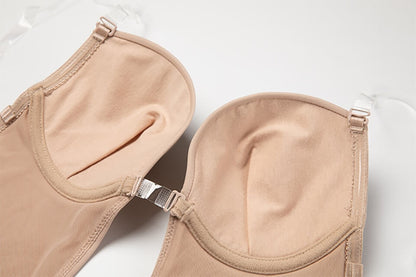 Damen Body Shaper Tiefes V-Neck Rückenfrei