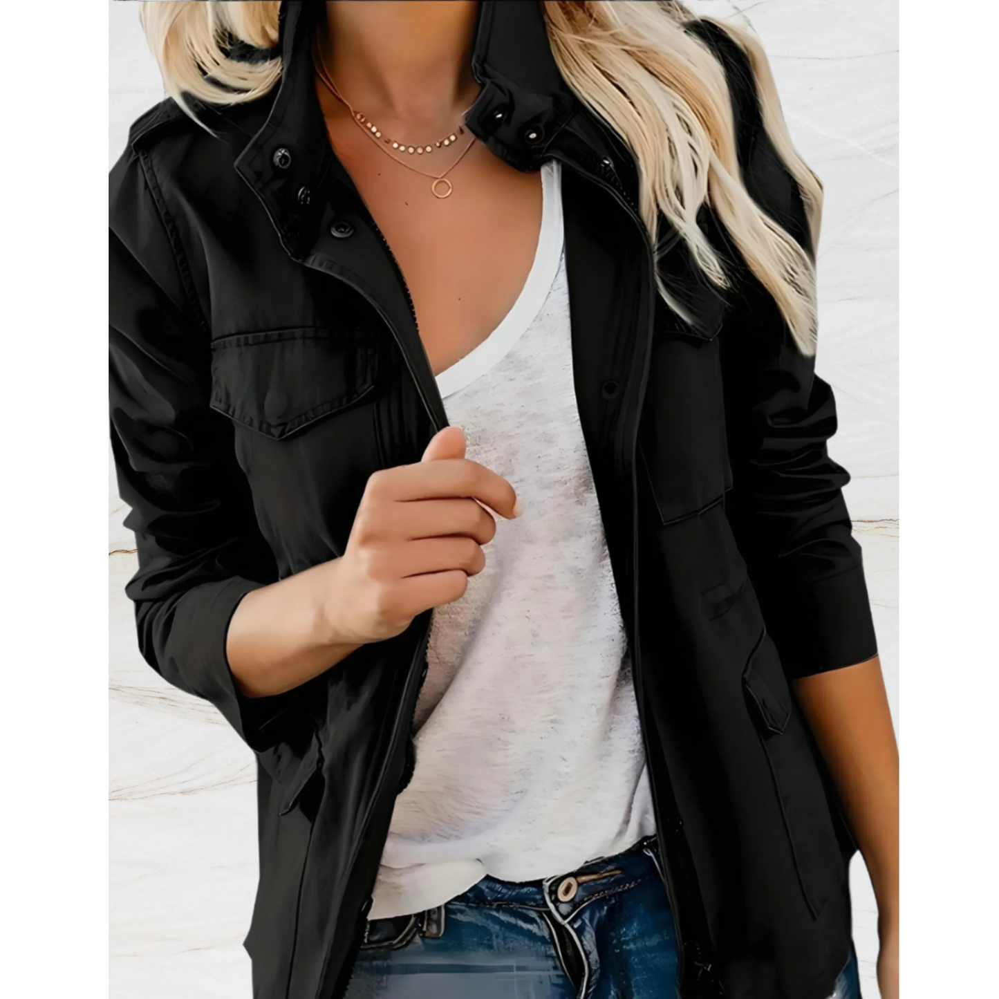 Norvielle Herren Fieldjacke Leicht Übergangsjacke