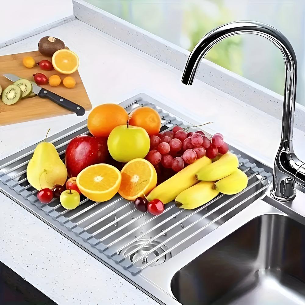 Edelstahl Geschirrspüler Rollregal - Norvielle