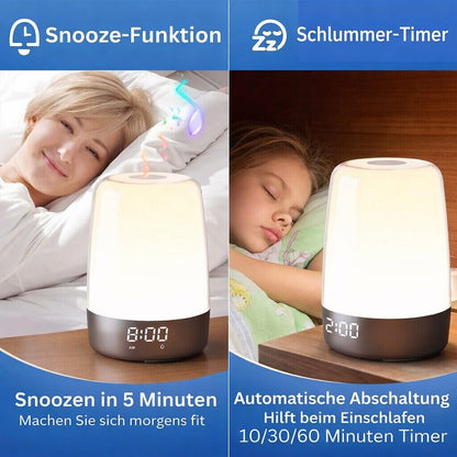 Tageslicht Wecker Lichttherapie Lampe