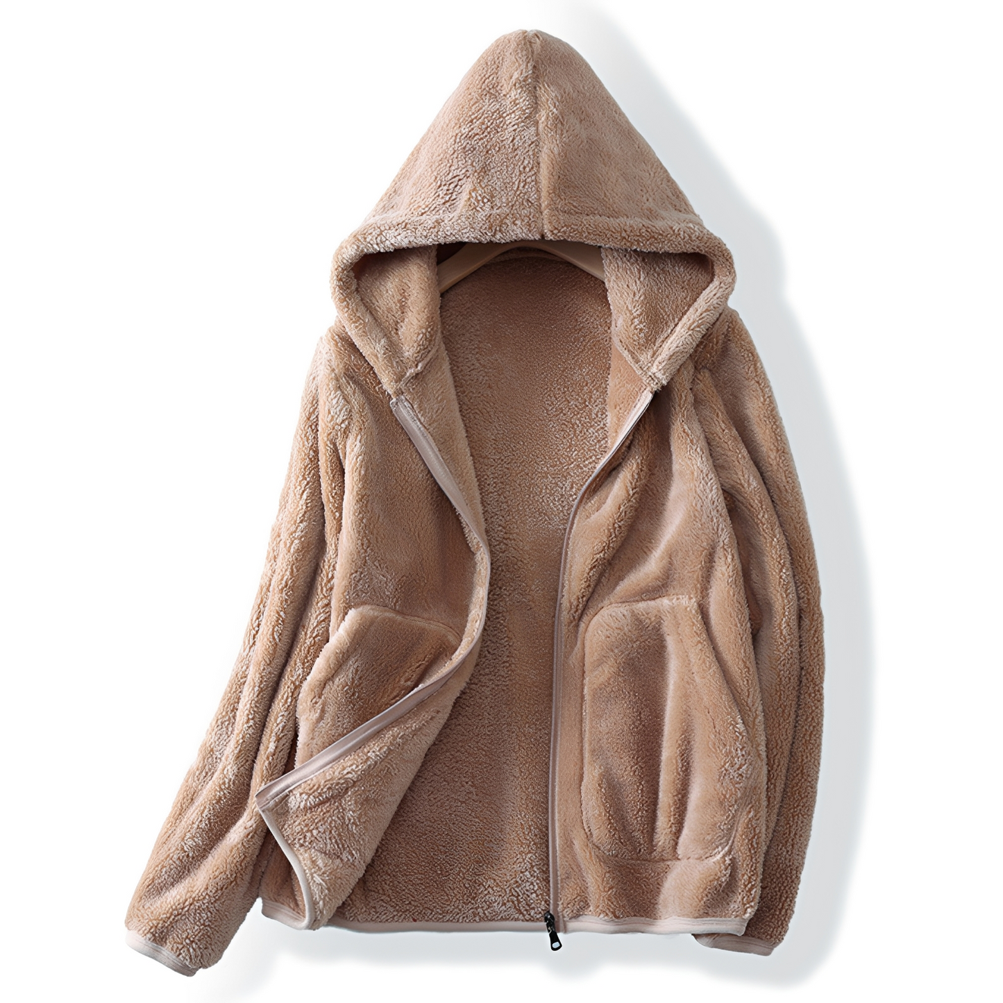 Damen Fleecejacke Warm Wattiert