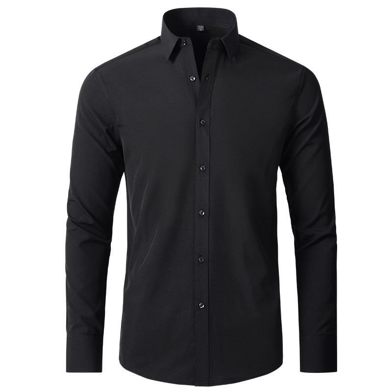 Benjamin Herren Business Hemd Slim Fit Langarm Stretch