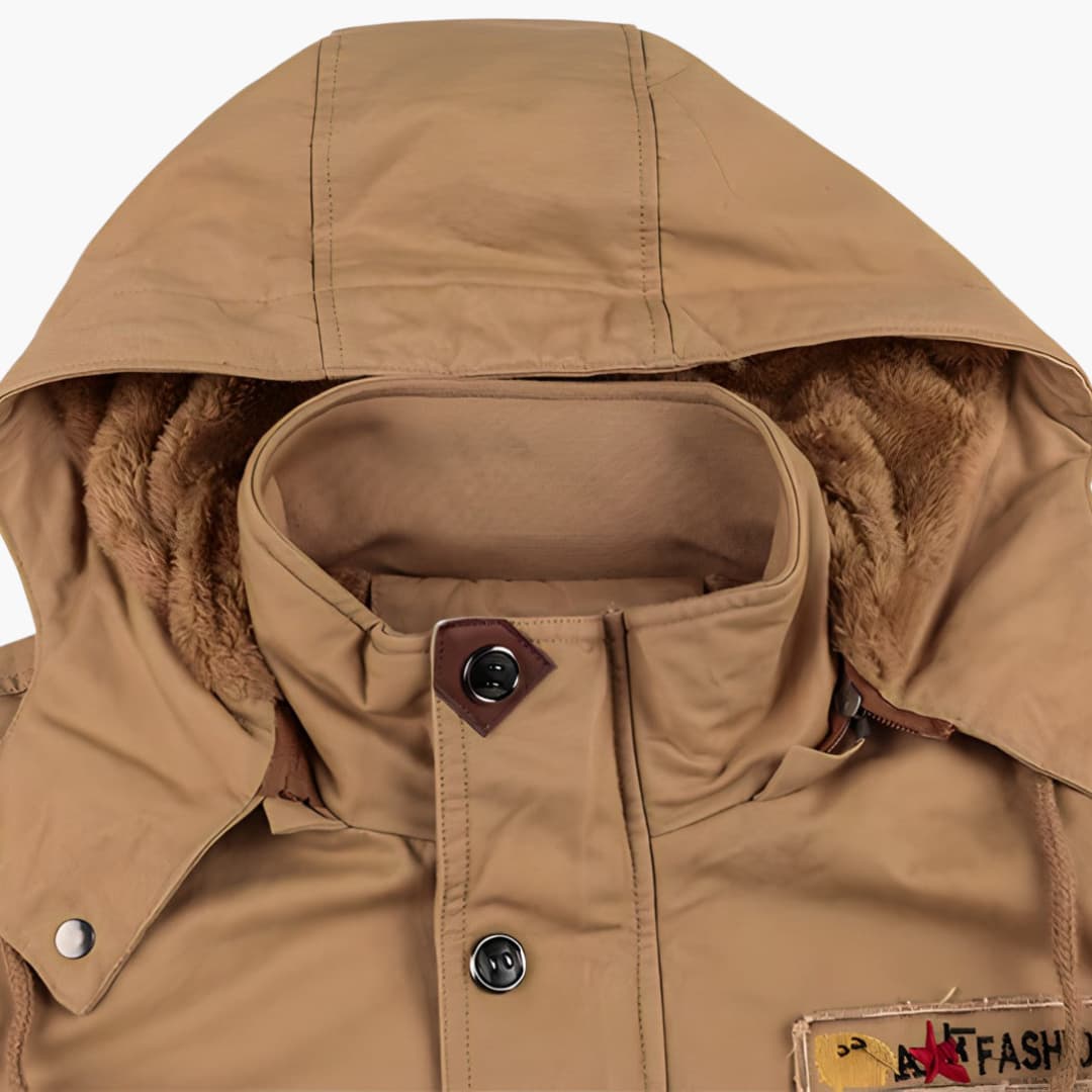 Herren Winterjacke Fleece Isolierend