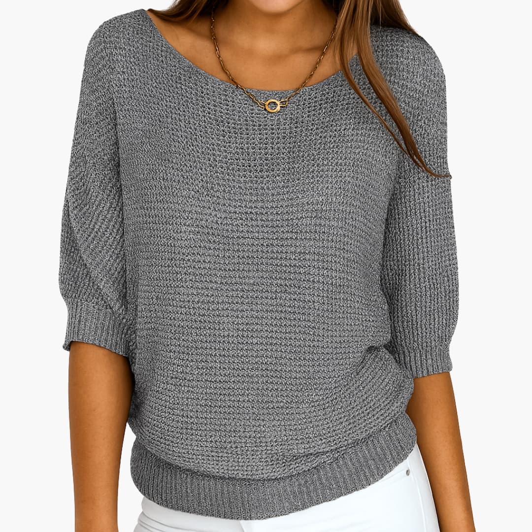 Damen Strickbluse Elegant