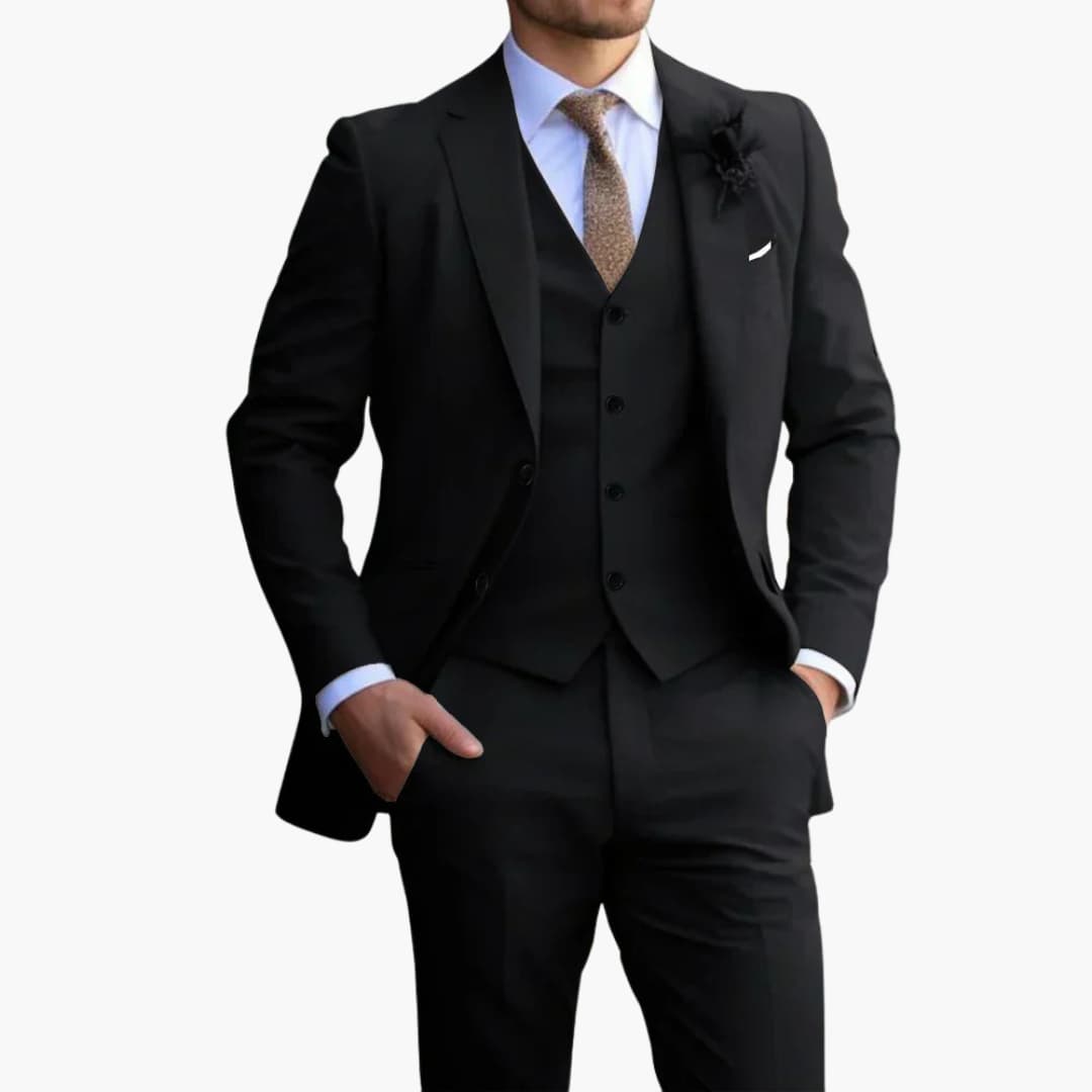 Herren Slimfit Anzug Elegant
