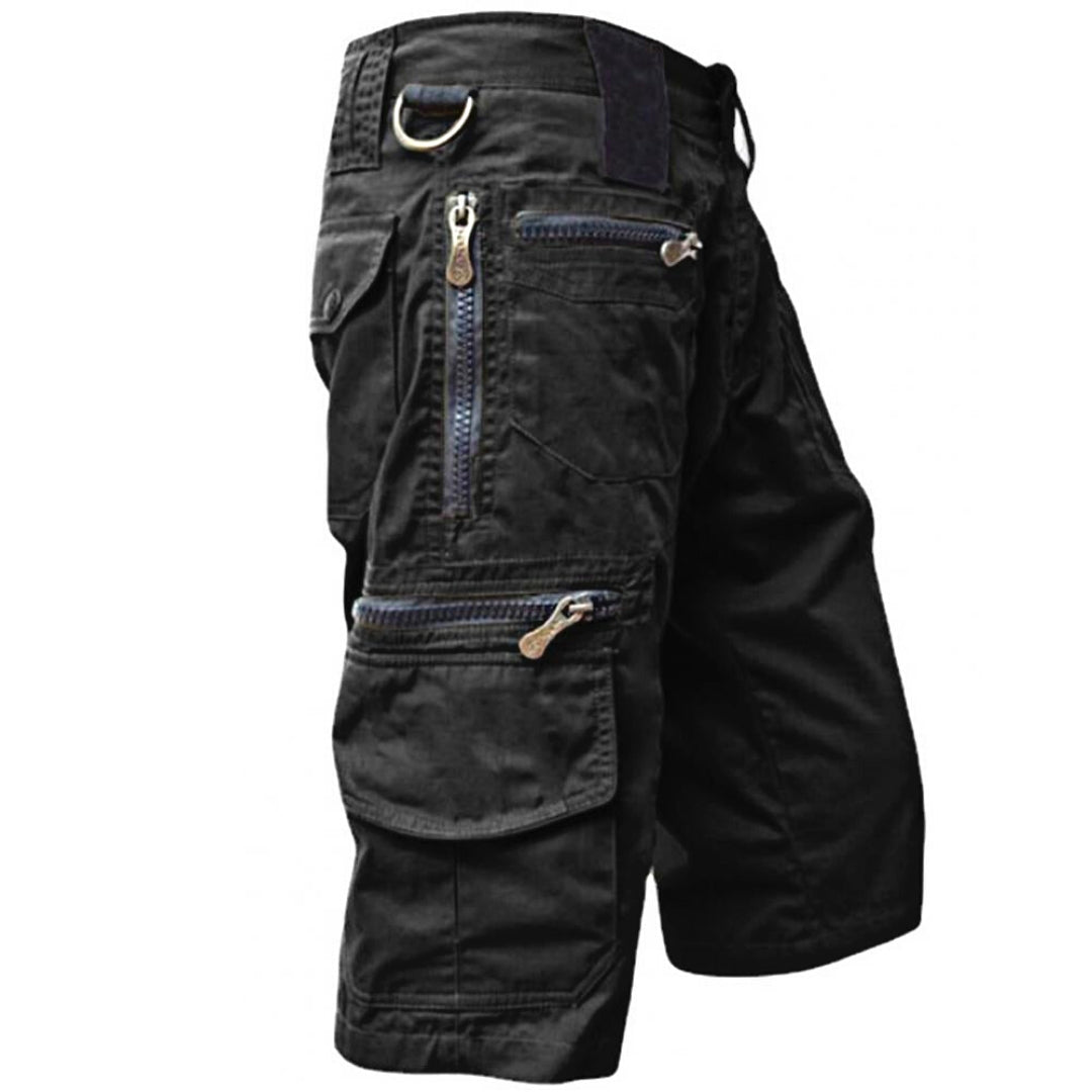 Taktische Herrenshorts Norvielle Polyester Schwarz - Norvielle
